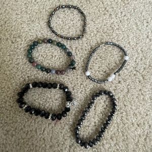 Assorted women’s bracelets